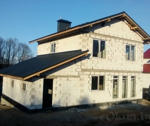 Пластиковые окна в доме. Логойск. №18-2